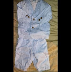 ❤️ 🎉HOST PICK🎉 Children's Place 6-9 mo Blue Suit